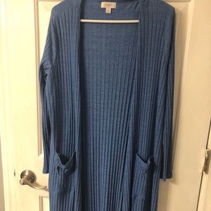 Lularoe Duster Cardigan with pockets